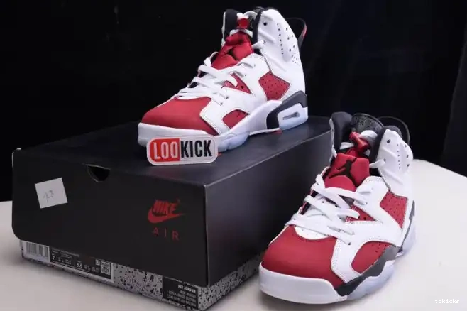 Rep TB RETRO JORDAN 'CARMINE' AIR 6 CT8529-106 2021 0614